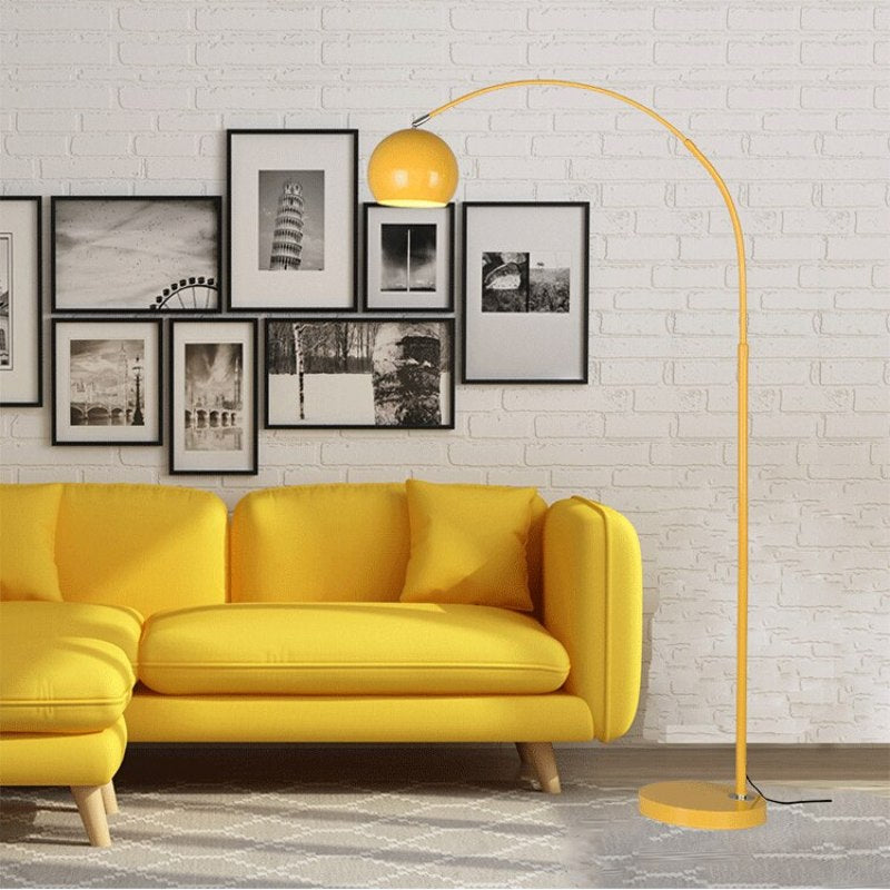 Mira Moderna LED Lampada da Terra Metallo Colorato Bellissimo