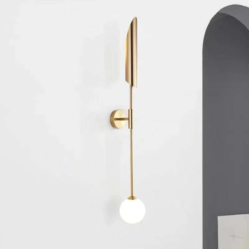 Zorva Wall Lamp Luxury Double-head Golden Scabbard
