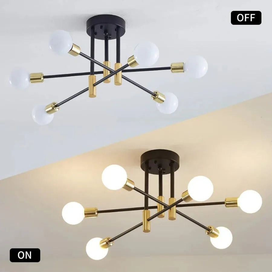 Bori Retro Satellite Shape Ceiling Light